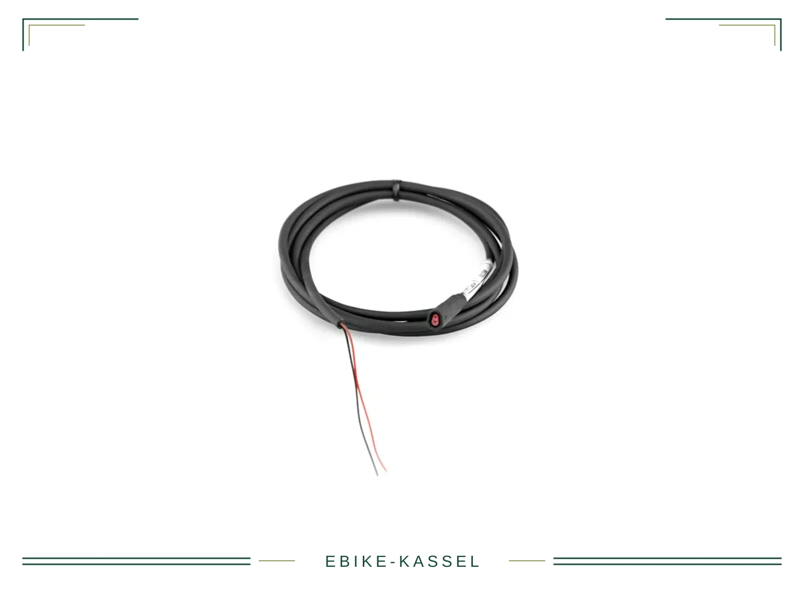 FIT Lichtkabel mit Mini F Stecker für Rücklicht ohne Stecker