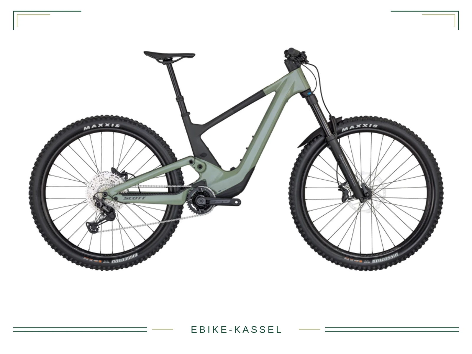 Scott Voltage eRide 910 Undergrowth Green/Carbon Gloss