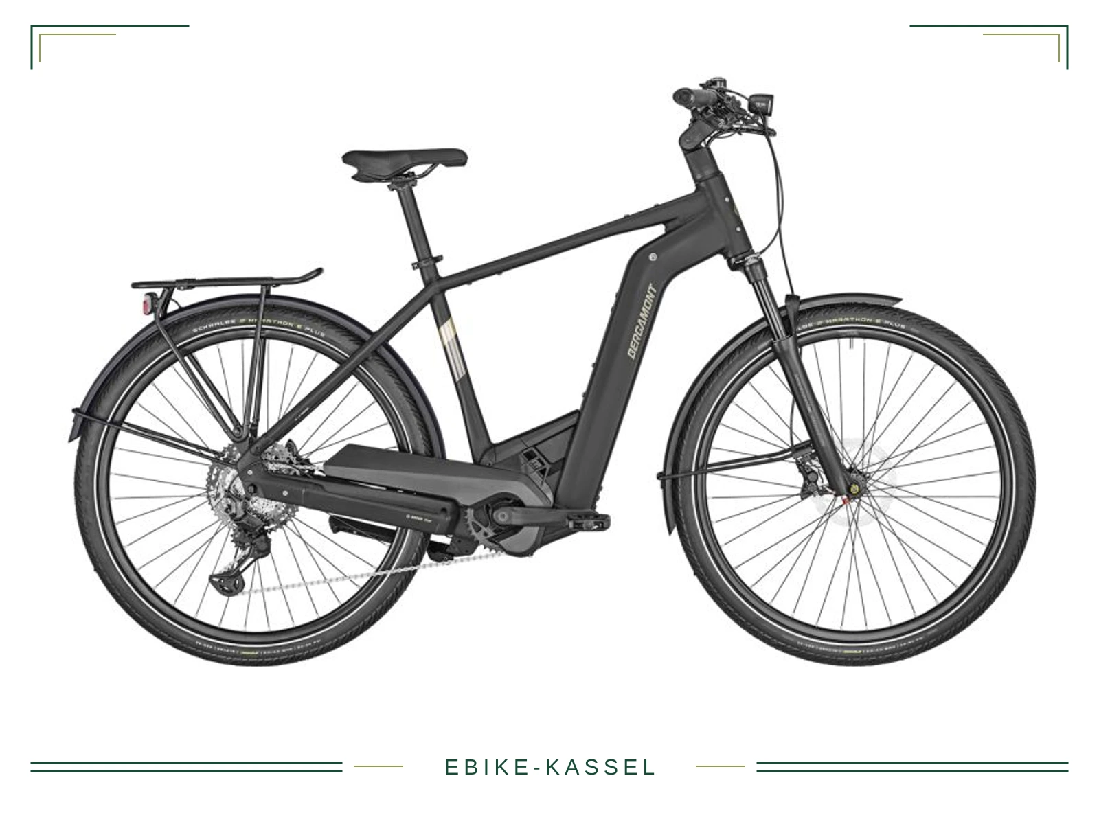 Bergamont E-Horizon Premium Expert Gent Matt Black