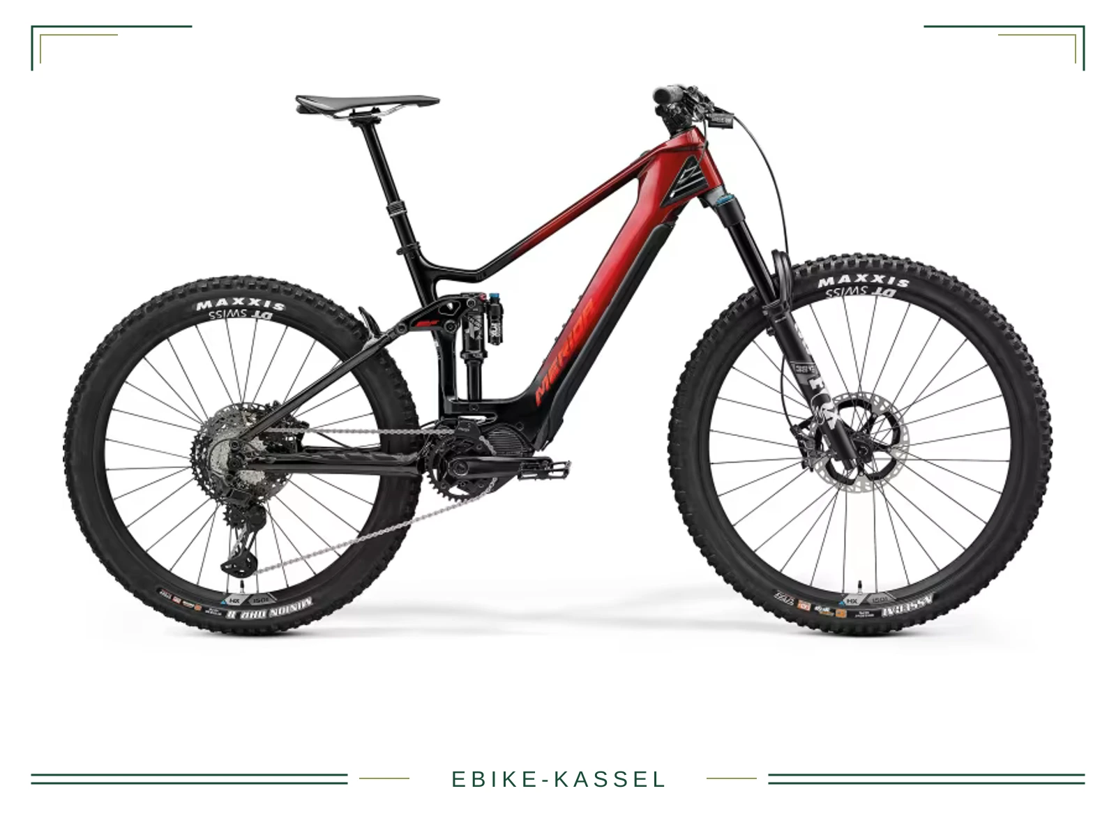 Merida eONE-SIXTY 9000 EP2 Schwarz Dark Red