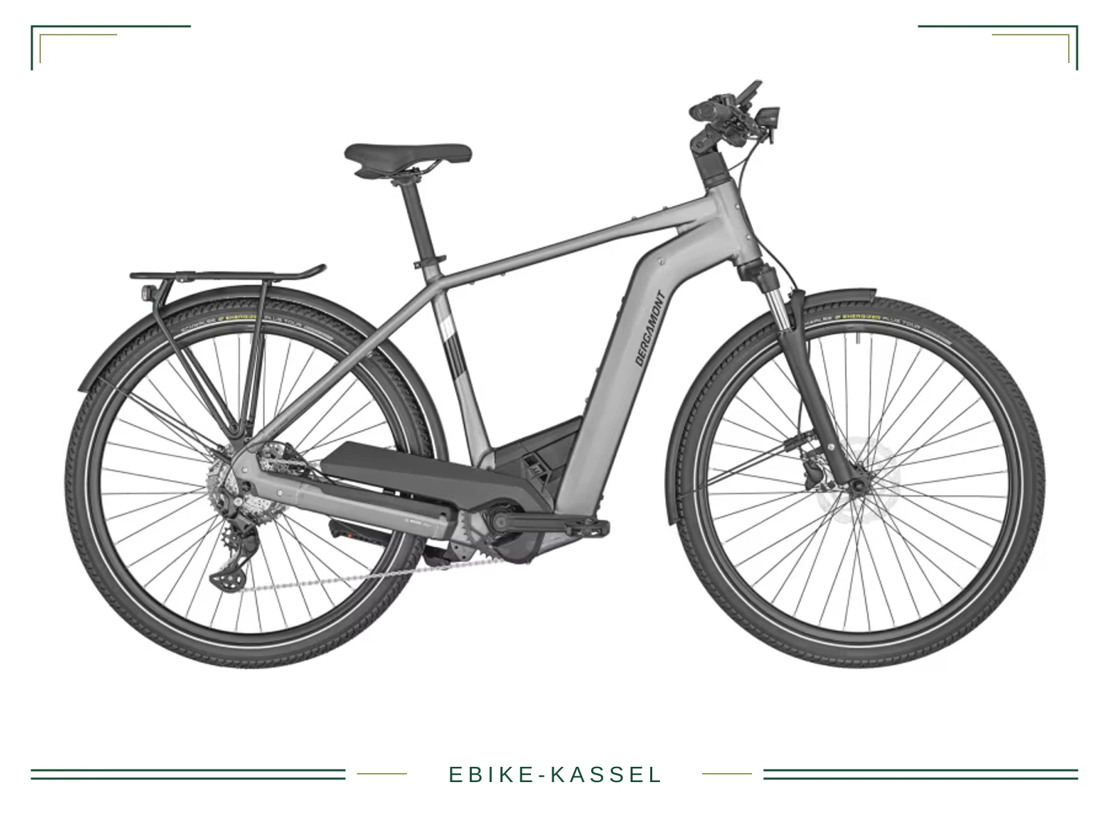 Bergamont E-Horizon Sport 6 Gent Matt Titanium Silver